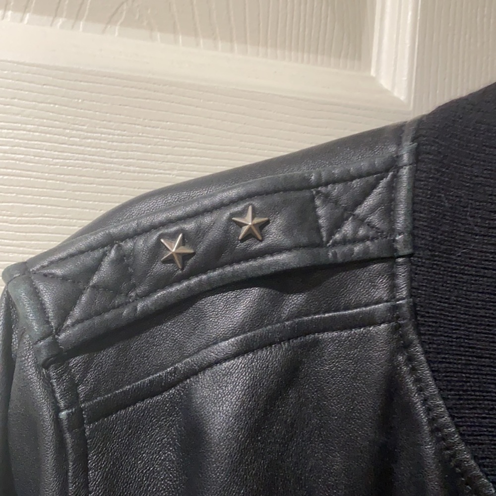iro leather jacket sz L - Picture 3 of 5